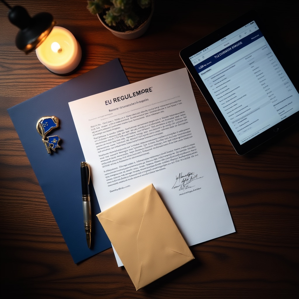Документы регуляторных органов Европейского Союза