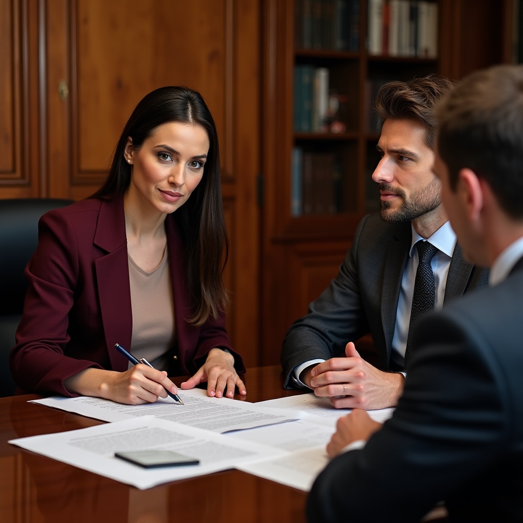 Подписание прозрачного договора с юристом